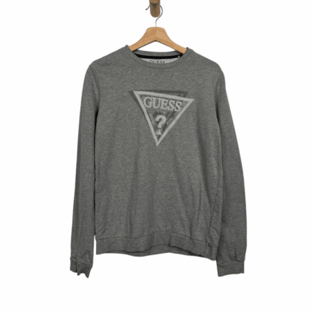 Guess sweatshirt grey Interrogant