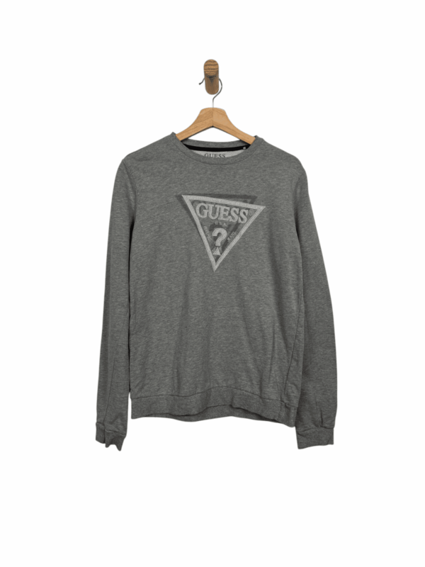Guess sweatshirt grey Interrogant