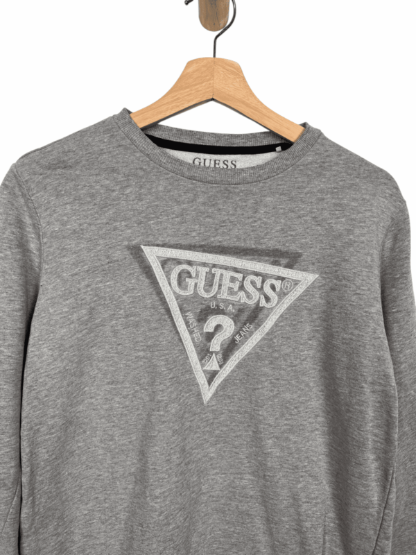Guess sweatshirt grey Interrogant - Imagen 2