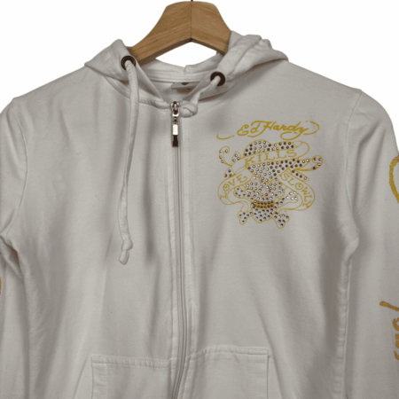 Ed hardy sweatshirt white