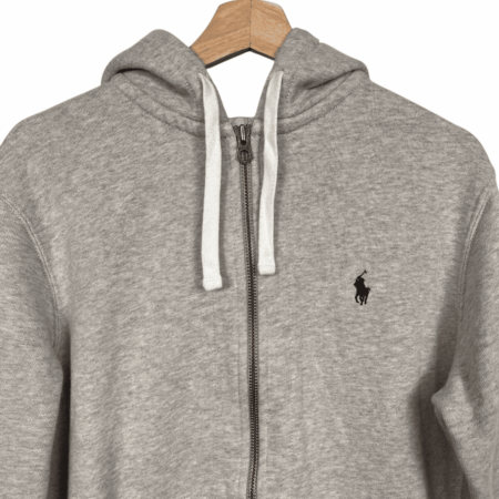 Ralph lauren sweatshirt jacket grey