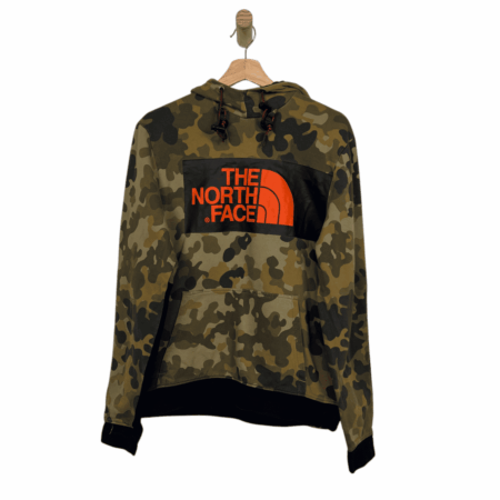 The north face sweathsirt camo 2000s