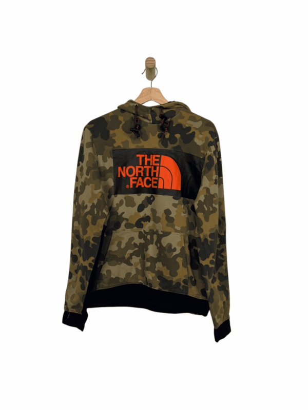 The north face sweathsirt camo 2000s