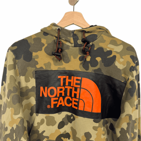 The north face sweathsirt camo 2000s