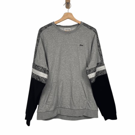 Lacoste sweatshirt grey and black