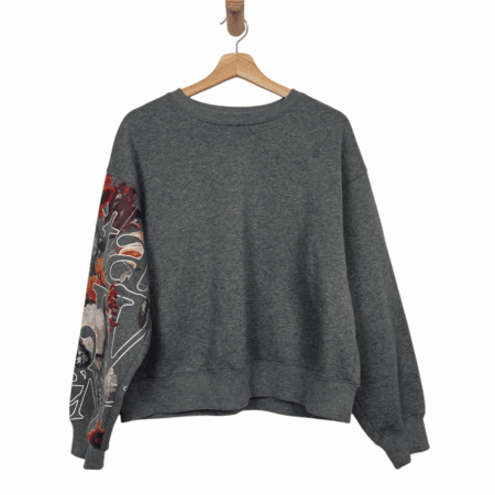 G-star raw sweatshirt grey flowered