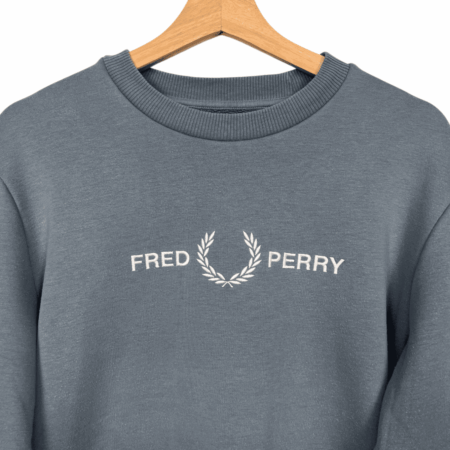 Fred perry sweatshirt light blue