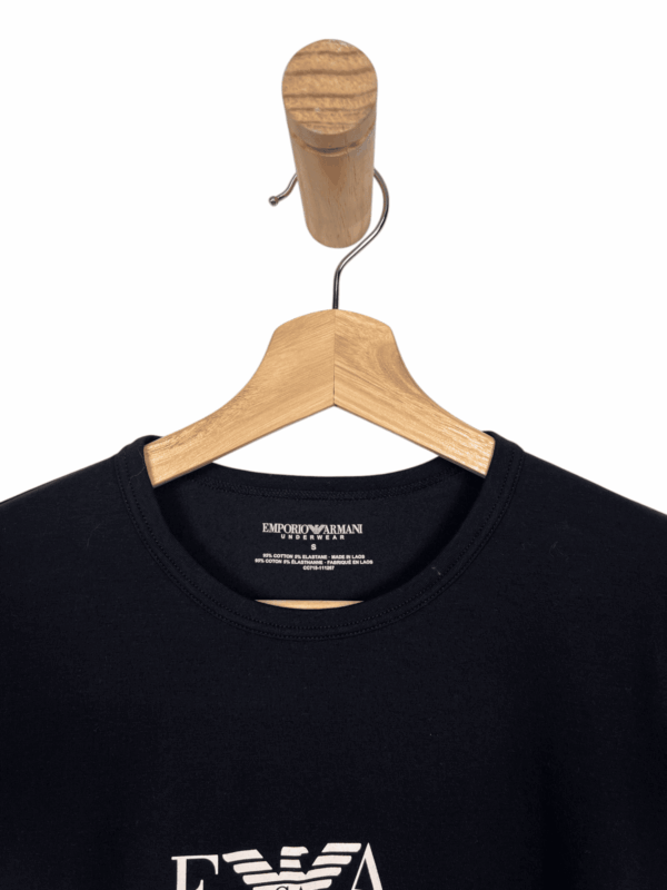 Emporio Armani Black t-shirt - Imagen 2