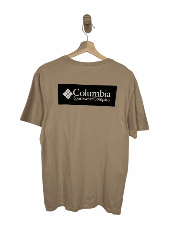 COLUMBIA t-shirt light brown 2000s