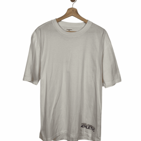 DOLCE & GABBANA t-shirt white athletic