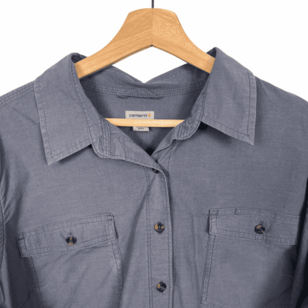CARHARTT SHIRT BLUE GREY
