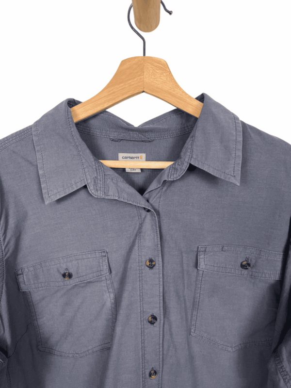 CARHARTT SHIRT BLUE GREY - Imagen 2