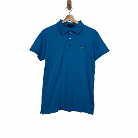 Lyle & Scott poloshirt vintage blue