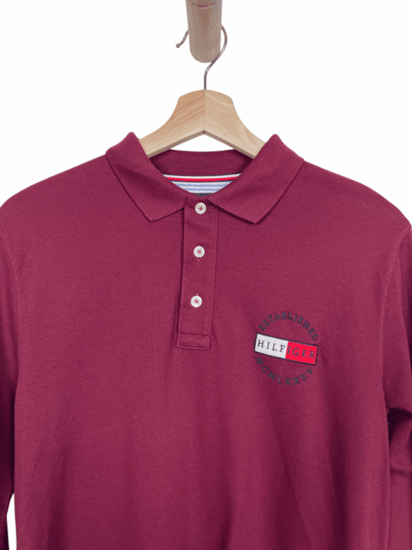 Tommy hilfiger poloshirt long sleeve - Imagen 3