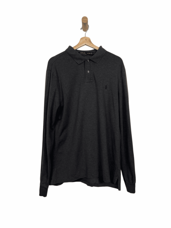 Ralph Lauren poloshirt long sleeve grey 2010