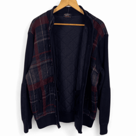 Paul & Shark square knitwear 100% wool