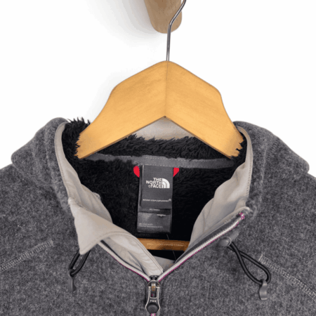 North face fleece tedy fur woman