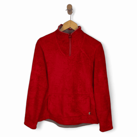 North face fleece pink woman