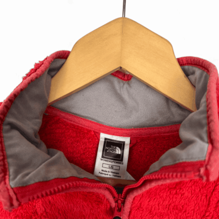 North face fleece pink woman
