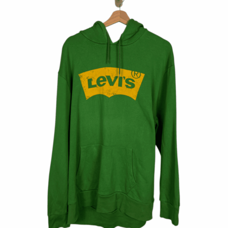 Levis Sweatshirt Hooded Green Jamaica