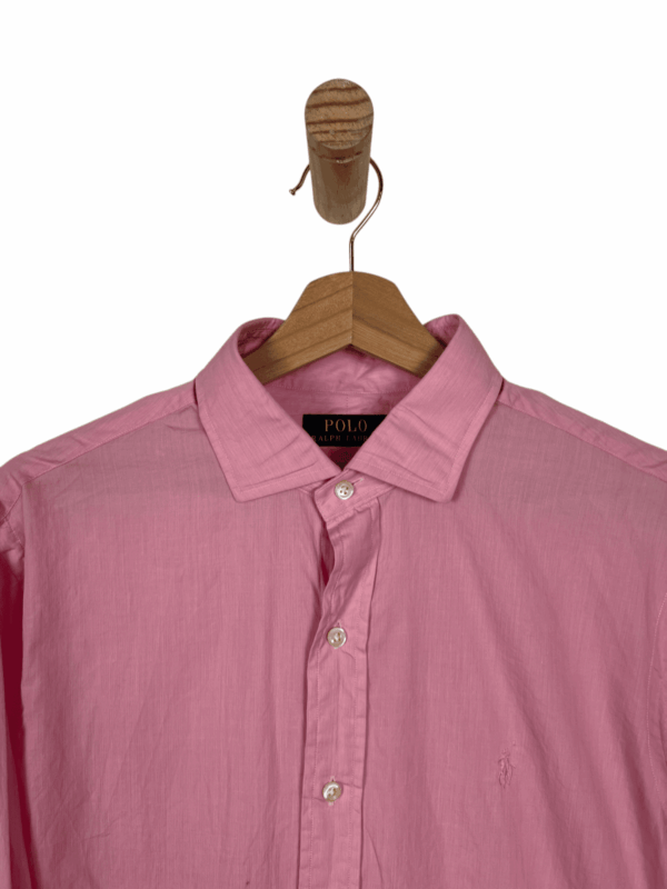RALPH LAUREN SHIRT PINK 2010s - Imagen 2