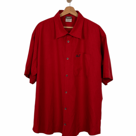 JACK WOLFSKIN SHIRT RED