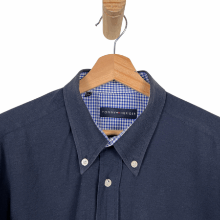 TOMMY HILFIGER SHIRT NAVY BLUE 90'S