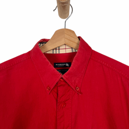 BURBERRY SHIRT RED