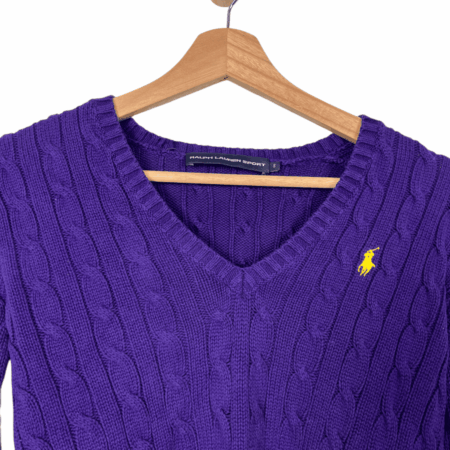 RALPH LAUREN SPORT PULLOVER PURPLE