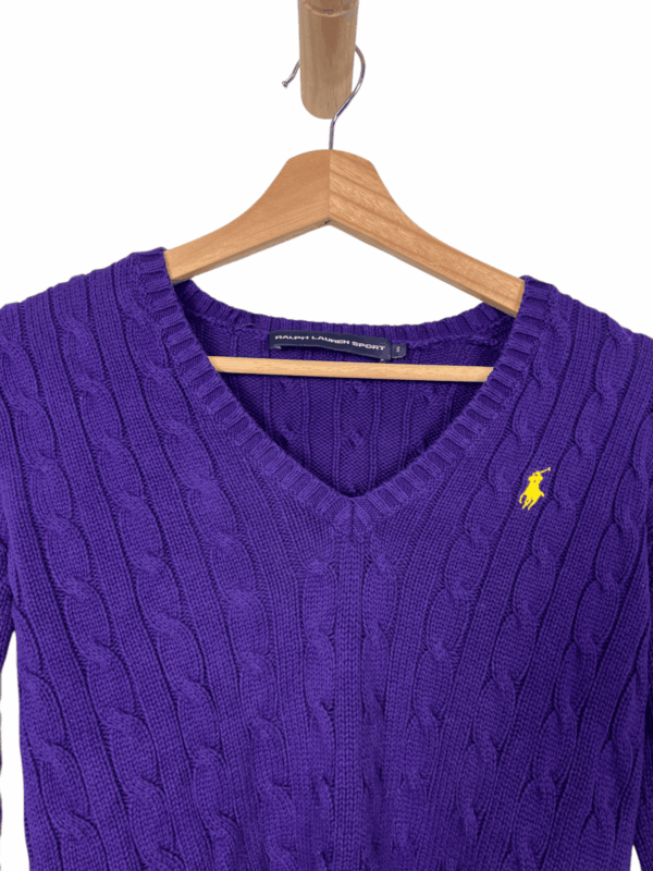RALPH LAUREN SPORT PULLOVER PURPLE - Imagen 2