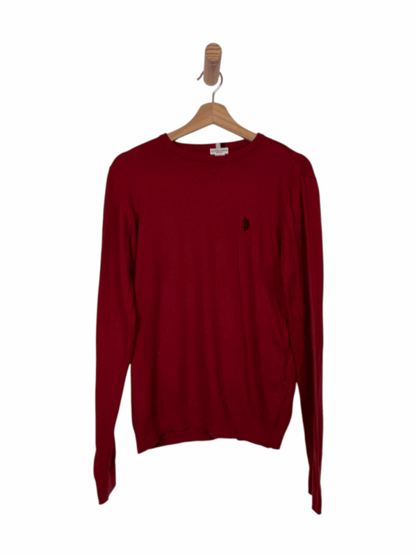 U.S POLO ASSN. WINE RED CASHMERE