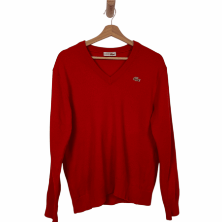CHEMISE LACOSTE PULLOVER MADE IN FRANCE  60% WOOL