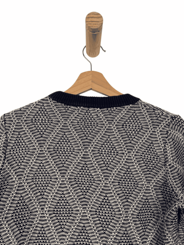 GANT PULLOVER BLUE NAVY  30% WOOL - Imagen 4