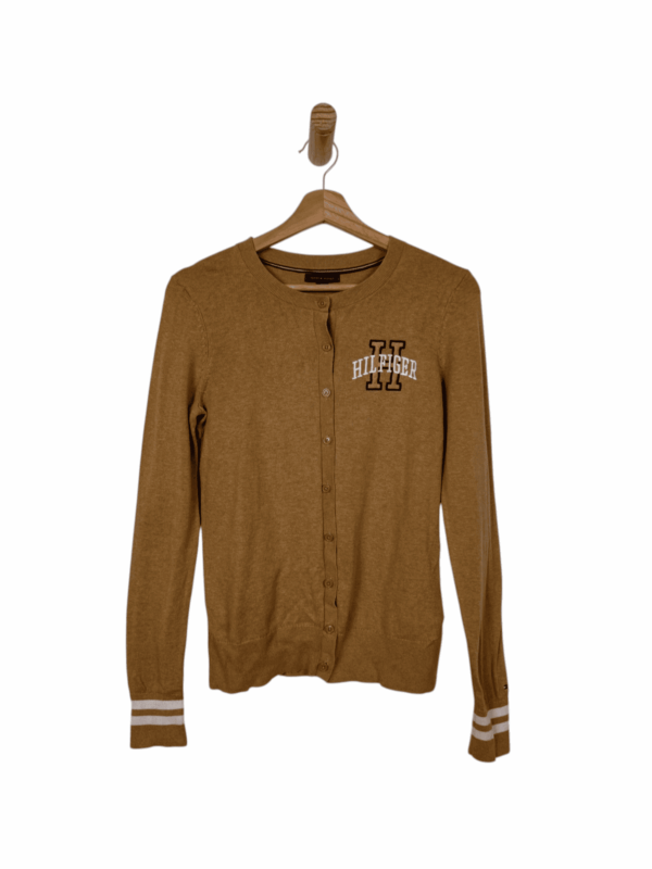 TOMMY HILFIGER PULLOVER LIGHT BROWN 2000s