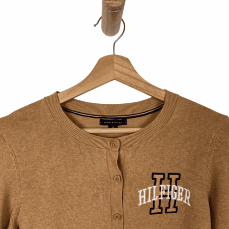 TOMMY HILFIGER PULLOVER LIGHT BROWN 2000s