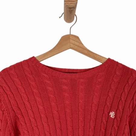 LAUREN RALPH LAUREN PULLOVER SALMON 2000'S