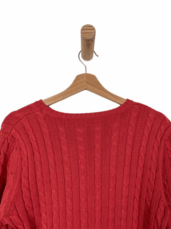 LAUREN RALPH LAUREN PULLOVER SALMON 2000'S - Imagen 4