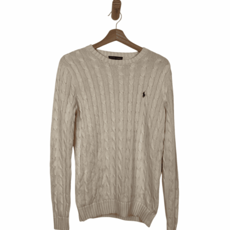 RALPH LAUREN PULLOVER WHITE