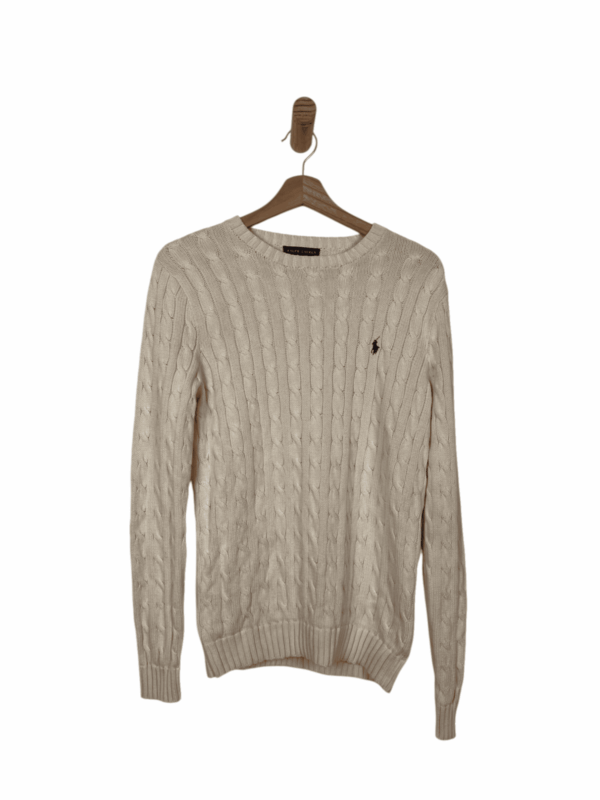 RALPH LAUREN PULLOVER WHITE