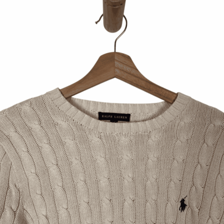 RALPH LAUREN PULLOVER WHITE