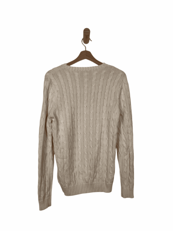 RALPH LAUREN PULLOVER WHITE - Imagen 3