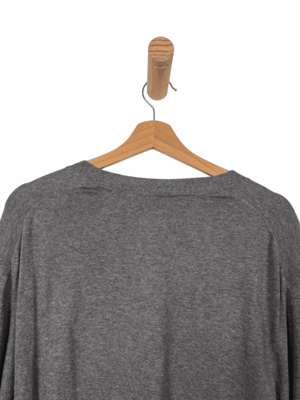 GAASTRA PULLOVER BUTTONED GREY - Imagen 4