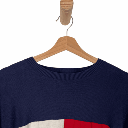 HILFIGER DENIM PULLOVER SQUARED 2010s