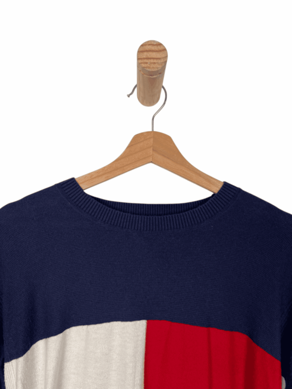 HILFIGER DENIM PULLOVER SQUARED 2010s - Imagen 2