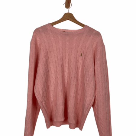 RALPH LAUREN SPORT PULLOVER PINK 2000'S