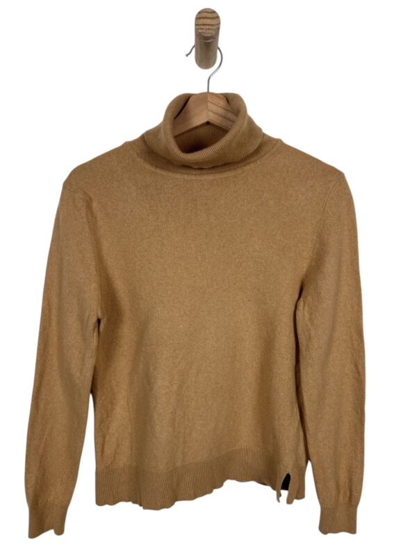 BARBOUR PULLOVER LIGHT BROWN V-NECK