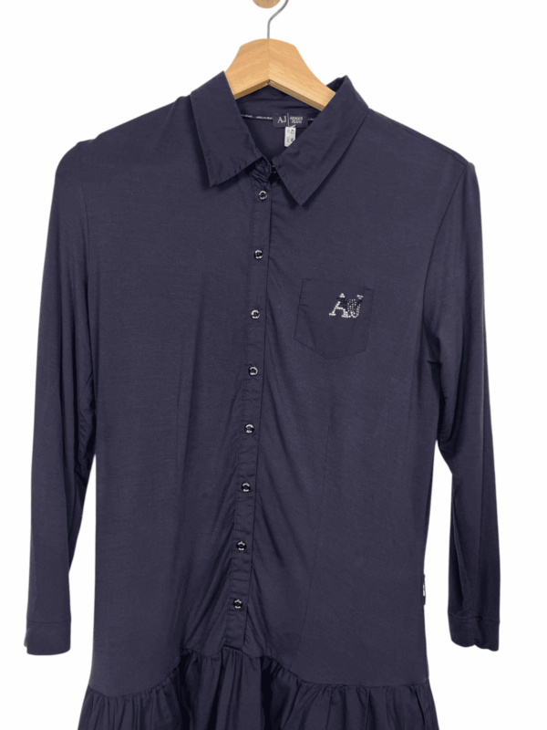 ARMANI JEANS DRESS NAVY BLUE - Imagen 2