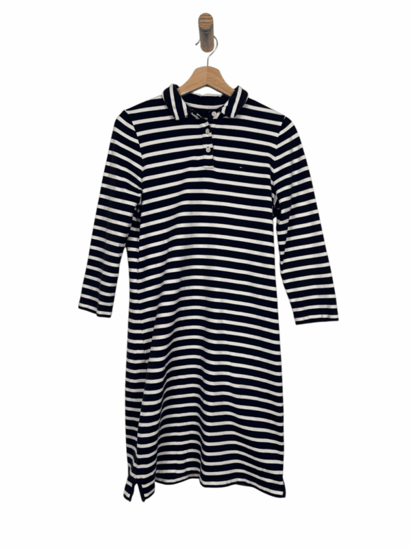 TOMMY HILFIGER DENIM DRESS  STRIPED