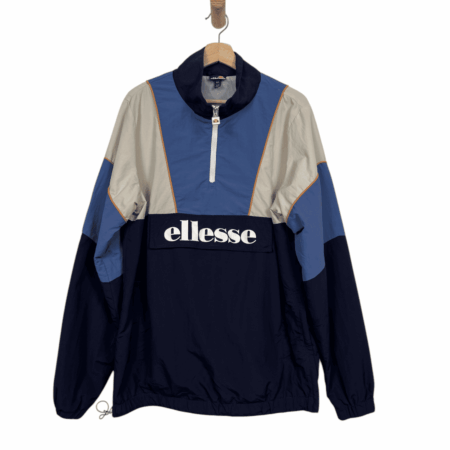 ELLESSE TRACKJACKET BLUE-BEIGE 2000s