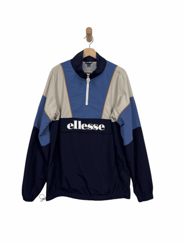 ELLESSE TRACKJACKET BLUE-BEIGE 2000s